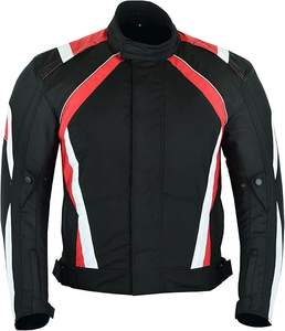 Chaquetas de Motocicleta de Verano para Hombre, Resistentes al Viento, de Poliéster y Algodón - Product Image 1