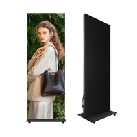 Interno P1.8P1.9P2 P2.5 Led macchina pubblicitaria LED digitale Led Poster schermo per centri commerciali negozi al dettaglio metropolitane IP65