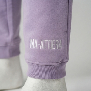 Ensemble de survêtement pour homme, couleur lilas, sweat-shirt brodé, pantalon de jogging, vêtements de rue décontractés, vêtements de sport, tenue de fitness, vêtements de sport actifs - Product Image 5