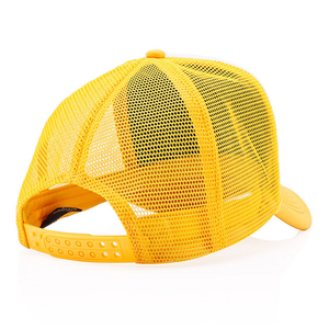 Sombrilla de malla transpirable para exteriores, sombrero de camionero deportivo, gorras de béisbol informales simples de colores contrastantes unisex de malla - Product Image 4