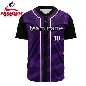 Camiseta de béisbol bordada universitaria personalizada, ropa de béisbol y softbol para adultos y jóvenes, camiseta escolar a precio barato al por mayor - Product Image 3
