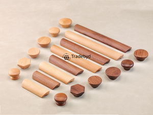Poignées de tiroir en bois minimalistes de luxe Tradebyd - Poignées artisanales écologiques et durables pour la cuisine et la salle de bain - Product Image 2