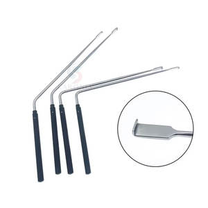 Alta calidad 19CM 90 grados amor nervio raíz retractores Venta caliente instrumentos ortopédicos fuente de alimentación Manual de acero inoxidable - Product Image 1