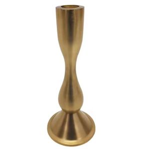 Home Decoration Brass Aluminum Single <b>Candle</b> Stand Centerpieces <b>Candle</b> <b>Holder</b> For Table Top Decor - Product Image 6