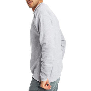 เสื้อสเวตเชิ้ตคอกลมผ้าฟลีซแบบอีโคสมาร์ทสำหรับผู้ชาย ไซส์ใหญ่พิเศษ สไตล์ลำลองสำหรับฤดูหนาว เหมาะสำหรับใส่เดินเล่นในเมือง - Product Image 3