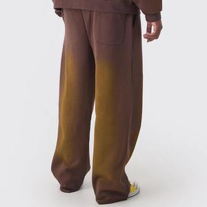 Pantalones Deportivos de Otoño para Hombre, Estilo Desgastado, Color Oscuro, con Estampado Gráfico, Fabricante de Ropa - Product Image 5