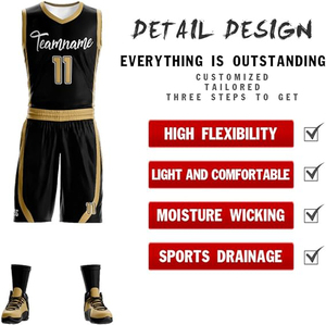 Diseño de Uniforme de Baloncesto Personalizado por Sublimación, Uniforme de Baloncesto Universitario con Logotipo del Equipo - Product Image 4