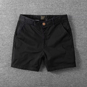 Premium Quality 100% Cotton Canvas Solid Color Casual <b>Shorts</b> for Men Trendy Summer <b>Super</b> Stretch Quick <b>Dry</b> Customizable - Product Image 5