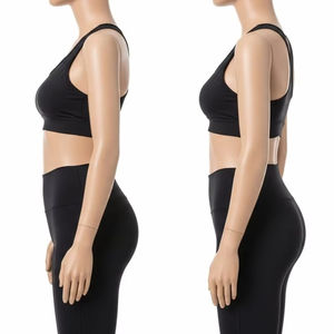 Tops de Yoga Transpirables de Spandex y Poliéster para Adultos, Tejido Elástico Suave de Secado Rápido, Ropa Deportiva para Gimnasio, Entrenamiento, Ropa Deportiva al por Mayor - Product Image 4