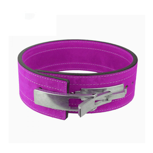 Cinturón de levantamiento de pesas de piel de vaca de fitness de 13mm al por mayor, logotipo personalizado impreso, hebilla de nailon de cuero de neopreno de 10mm de espesor para uso deportivo - Product Image 2