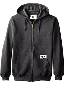 Vente chaude Hommes de Lâche Fit Mid poids Plein-Zip Sweat 100% Coton fermeture À Glissière Laver À La Machine Sourcing De Bangladesh - Product Image 4