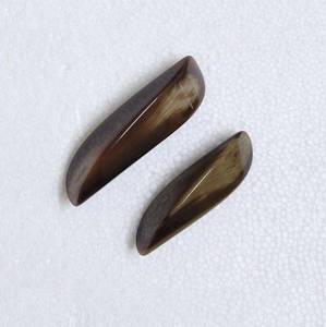 Corne Bascule Marron Noir Crème Bascule pour Manteaux Couture Trou Bouton Artisanat Corne Conseils Bascule Boutons Corne Point Bois Boutons - Product Image 3