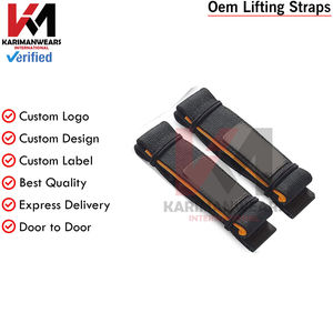 สายรัดยกน้ำหนักสำหรับมืออาชีพ แข็งแรง ยึดเกาะดี ช่วยพยุงข้อมือ สำหรับการฝึกเพาะกาย - Product Image 5