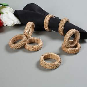 Servilleteros de bambú ecológicos para el hogar, hoteles, granjas y centros turísticos, decoraciones para mesa de comedor, suministros indios, fiesta bohemia - Product Image 1