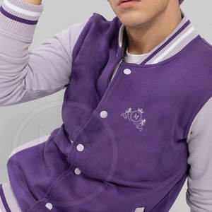 Chaqueta con letras de invierno para hombre, mezcla de poliéster/algodón de alta calidad, secado rápido, transpirable, de gran tamaño, con cuello levantado, tela de 300g, lo último - Product Image 5