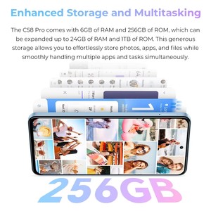 C58โปรมาร์ทโฟนแบตเตอรี่5150mAh 24(6 + <span class=keywords><strong>18</strong></span>)GB + 256GB 50MP กล้องหลัก6.7 "HD + จอแสดงผล - Product Image 6