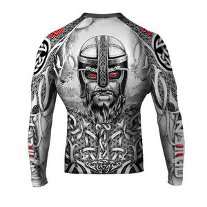 Custom 2026 Logo de alta calidad Jiu Jitsu Fitness Swim Rashguard Impreso de manga larga MMA Hombres BJJ Rash Guard - Product Image 4