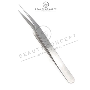 Pinzas de pestañas de acero inoxidable acabado mate alta calidad venta al por mayor servicio OEM mejor proveedor por Beauty Concept International - Product Image 4