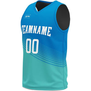 Vêtements de basket-ball respirants au design personnalisé, ensemble de maillots réversibles à sublimation pour uniformes sportifs - Product Image 2