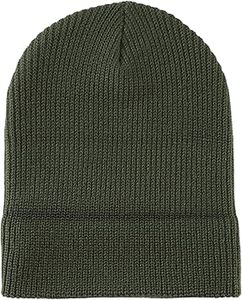 <b>Slouchy</b> Unisex <b>Beanie</b> Hats Winter Designer Jacquard Knit 100% Cotton Breathable Comfortable - Product Image 3