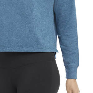 Sudadera con Capucha Corta de Manga Larga Estampada Sólida, Elegante y Sexy, para Mujer, Informal, para Invierno - Product Image 2