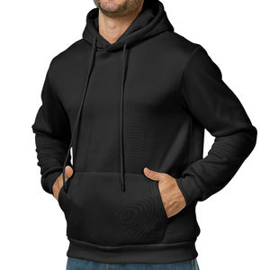 Sweat-shirts pour hommes de grande taille en coton 100% de haute qualité, avec logo personnalisé, taille et couleur au choix - Product Image 3