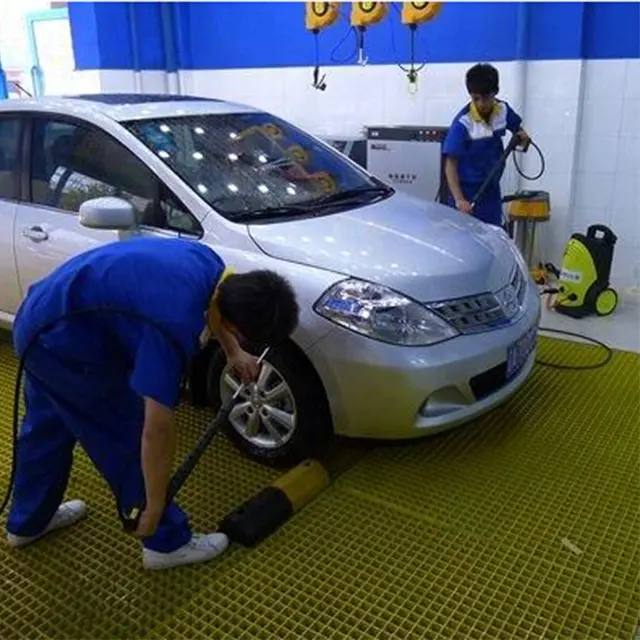 Preço de grade de fibra de vidro de alta resistência para painéis de passarela de lavagem de carros