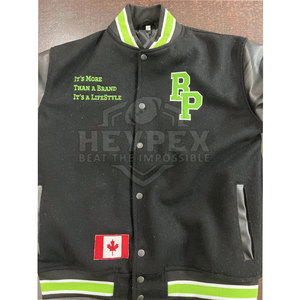 Veste de baseball universitaire tendance pour hommes, vêtements d'extérieur d'hiver à col montant fin de haute qualité, produit le plus demandé à bas prix - Product Image 2