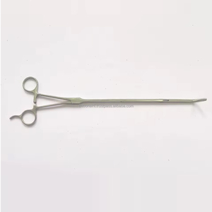 Fórceps de disección curvos toracoscópicos VATS 25mm Altura de arco CCC Certificado Manual Clase II Quirúrgico mínimamente invasivo - Product Image 4