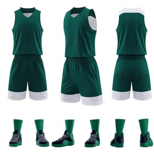 ชุดบาสเก็ตบอลสองด้านสำหรับผู้ชายนักเรียนและผู้ใหญ่ชุดฝึกซ้อมทีมวิทยาลัย - Product Image 3