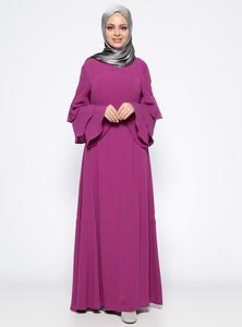 ผู้หญิง Abaya การออกแบบล่าสุด Abayas ที่กําหนดเองผลิตในปากีสถานมีจําหน่ายจํานวนมากขายในราคาที่สมเหตุสมผล Abbaya - Product Image 3