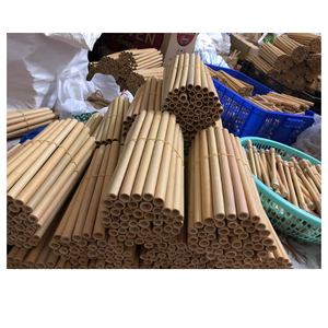 หลอดไม้ไผ่ทำด้วยมือสำหรับเครื่องดื่มทุกชนิดใช้ซ้ำได้พื้นผิวธรรมชาติขัดเงาทำความสะอาดง่ายเรียบหลังใช้งาน - Product Image 3