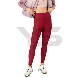 Femmes de haute qualité Spandex taille moyenne Yoga Leggings imprimé personnalisé respirant décontracté Fitness Style beurre doux - Product Image 3