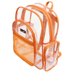 School <b>Backpack</b> Clear <b>Backpack</b> Wholesale High Quality for Custom Logo Clear Plastic <b>Backpack</b> Products Vietnam - Product Image 3