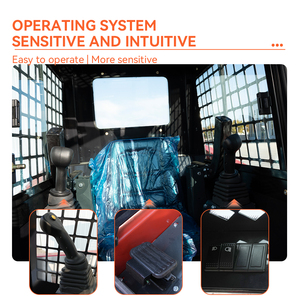 لودر زراعي صيني رخيص بمحرك معتمد من وكالة حماية البيئة لتقليم البساتين وصيانة المزارع مع دلو كبير - Product Image 3