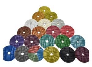 Almohadillas de pulido de diamantes de 125mm, fabricantes de almohadillas de mano para granito, hormigón, bolos, mármol - Product Image 2