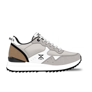 Calzado deportivo personalizable para hombre, zapatillas casuales, elegantes, transpirables, con malla Fly-knit y parte superior de PU - Product Image 1