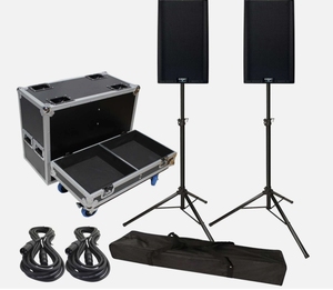 ENTREGA A DOMICILIO QSC K12.2 Serie K2 12_ Par de Altavoces Autoamplificados de Dos Vías y 2000W con Soportes y Estuche de Transporte - Product Image 3