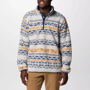 Sudadera con Capucha para Hombre, de Forro Polar Sherpa, Ecológica, Transpirable, con Botones, 350g, Cálida, para Invierno y Actividades al Aire Libre - Product Image 1