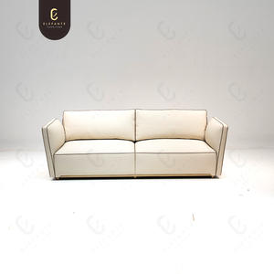 أريكة جلدية مقطعية راقية فاخرة elego medualr كريم أريكة فاخرة - Product Image 4
