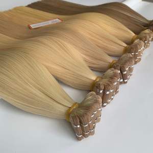 100% Extensions de cheveux humains de haute qualité de luxe prix de gros de l'usine vietnamienne - Product Image 3