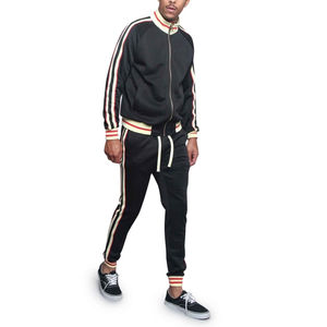 Ensemble de survêtement de performance pour hommes en gros, vêtements de sport confortables - Product Image 4