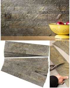 Hojas de pizarra autoadhesivas de 1-3mm de chapa de piedra natural ultrafina DIY de fabricante indio, bloques de tamaño de 30x60 cm para proyectos de bricolaje - Product Image 5