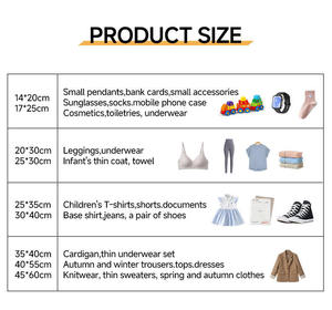 Sacchetti di Plastica SanHu per Imballaggio Vestiti, Buste con Cerniera per T-Shirt, Sacchetti CPE Opachi Personalizzabili con Logo - Product Image 6