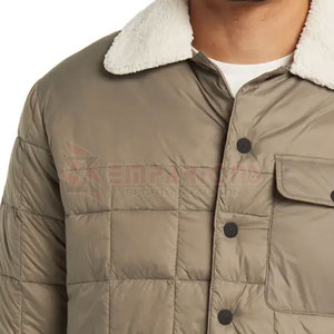¡Novedad de 2025! Chaqueta acolchada para hombre al mejor precio, chaqueta de invierno de nailon/poliéster - Product Image 5