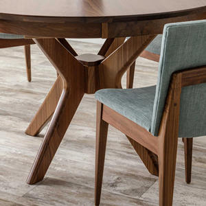 Ensemble de salle à manger Costaly de haute qualité, fabriqué en teck massif, confortable pour une utilisation en intérieur et en extérieur - Product Image 4