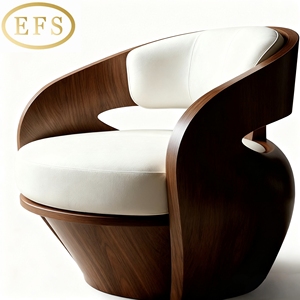 Ghế sofa da bọc nệm hiện đại sang trọng, ghế nghỉ ngơi kiểu dáng công thái học, ghế phụ bằng gỗ chắc chắn, dùng cho phòng ngủ và gia đình - Product Image 1