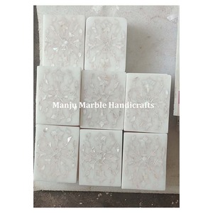 <b>Top</b> Build Quality Best Design Product Marble Inlaid Box With Mother Of Pearl Shade Rectangular Shape For Jewelry Box Gifts Item - Product Image 3