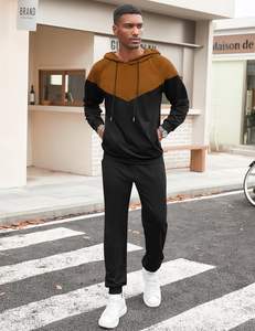 SUDADERO de algodón 100%, conjunto ligero con capucha, cierre de cordón, invierno, ecológico, lavado a la piedra, estampado de diamantes de imitación adornados - Product Image 2