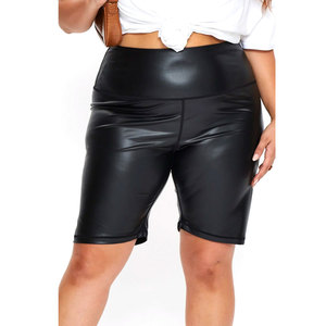 Ropa de invierno personalizada de alta calidad, pantalones cortos de motorista de cuero para mujer, recién llegados, ropa ajustada, servicios OEM, diseño transpirable - Product Image 6